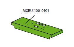 Ізоляція верхньої частини 1 TXN225 - MXBU-100-0101-RAL6018